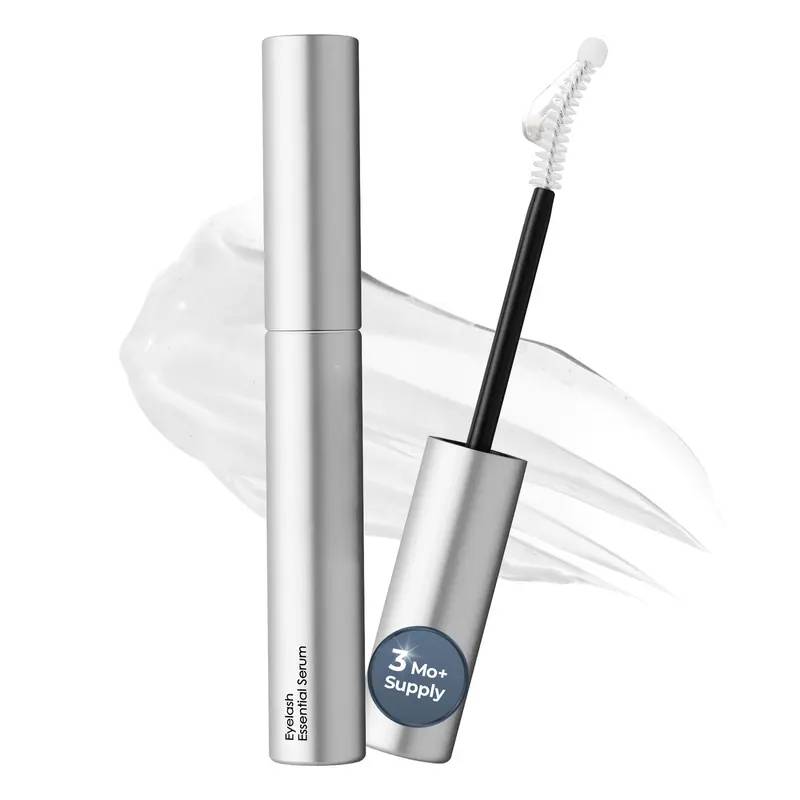 Essential Eyelash Growth Serum, Jumbo Size 0.5fl.oz - Safe & Gentle Lashes Care, Fuller, Thicker in 2 Weeks, Non-Prostaglandin