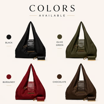 🔥 Last Day 50% OFF – 👜 2-in-1 Charm-to-Tote Transformable Bag