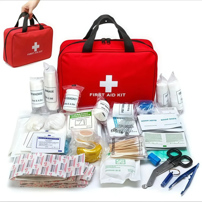 🔥 Last Day 50% OFF –🆘160Piece Waterproof First Aid Kit for Emergencies