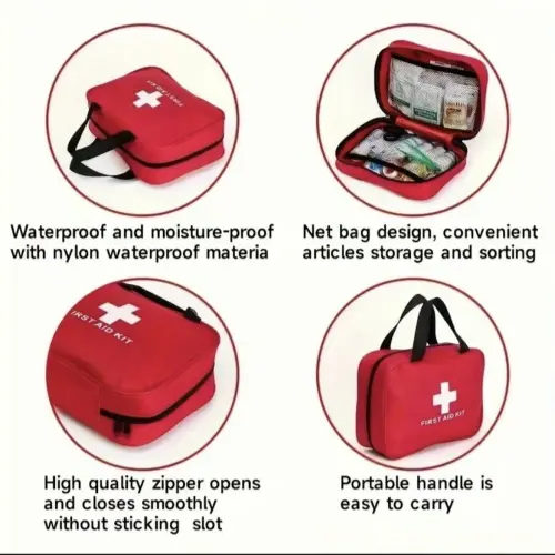 🔥 Last Day 50% OFF –🆘160Piece Waterproof First Aid Kit for Emergencies