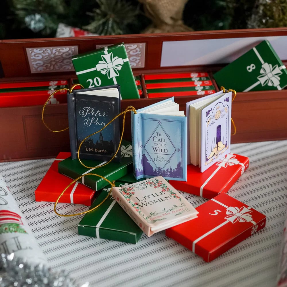 🎁Last Day 50% Off 🎁Mini Book Ornament Advent