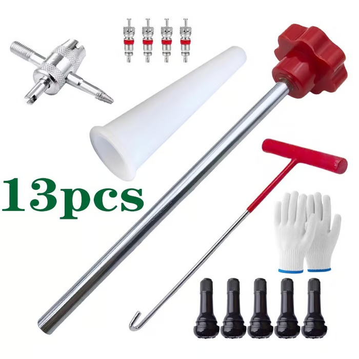 🔥Last Day 49% OFF -🚗 Quick Change Tire Valve Tool Kit