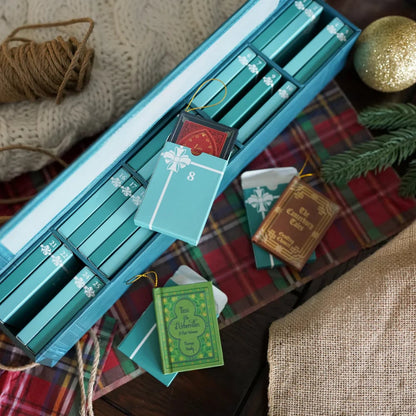 🎁Last Day 50% Off 🎁Mini Book Ornament Advent