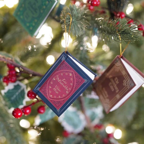 🎁Last Day 50% Off 🎁Mini Book Ornament Advent