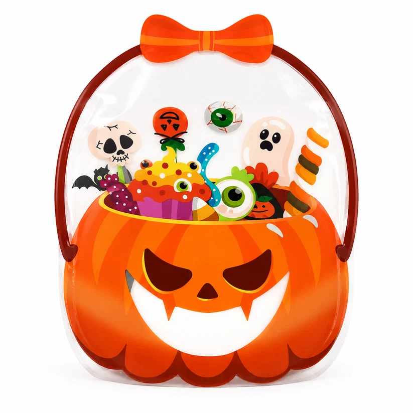🔥 Last Day 50% OFF – 🎃Cute & Spooky Resealable Candy Treat Bags-30PCS