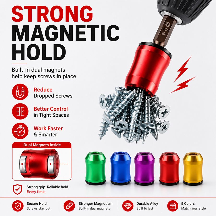 🔥 Last Day 50% OFF 🔥Magnetizer and Demagnetizer Tool Set