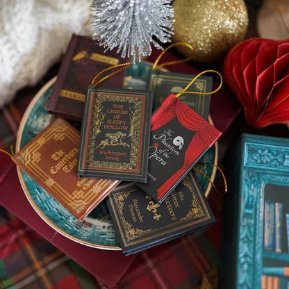 🎁Last Day 50% Off 🎁Mini Book Ornament Advent
