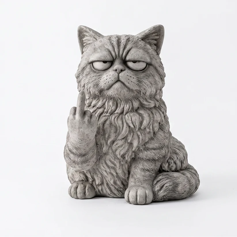 🔥 Last Day 50% OFF – 😂Funny Animal Attitude Planter