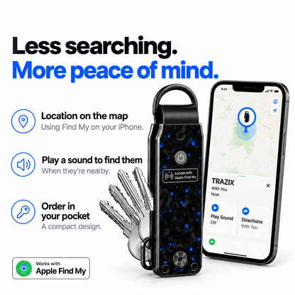 🔥 Last Day 50% OFF –🔑Apple Find My Smart Key Organizer – Compact Trackable Key Holder
