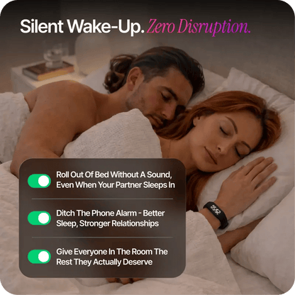 🔥 Last Day 50% OFF –⌚Silent Vibration Alarm Watch – Wake Up Without Disturbing Your Partner