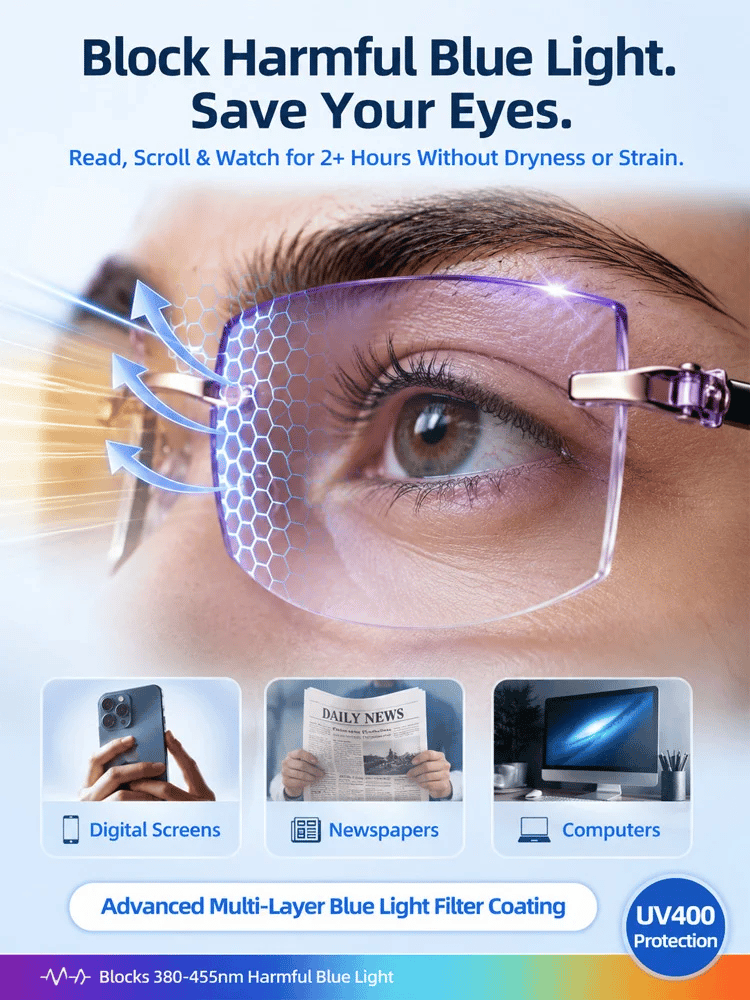 🔥Last Day 50% OFF -[Regain Your Youthful Vision] Smart Zoom Diamond-Cut Reading Glasses