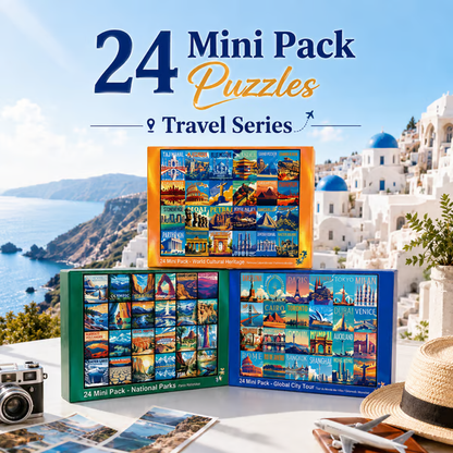 🔥Last Day 49% OFF - 🏞️🧩National Parks Advent Calendar | 🏙️🎁 A Holiday Countdown Full of Travel Dreams