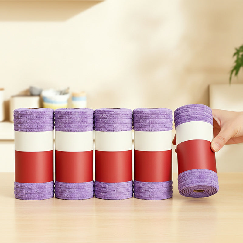 🔥 BUY 1 GET 1 FREE 🔥 – Reusable Tear-Away Cleaning Cloth Roll