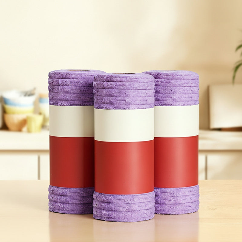 🔥 BUY 1 GET 1 FREE 🔥 – Reusable Tear-Away Cleaning Cloth Roll
