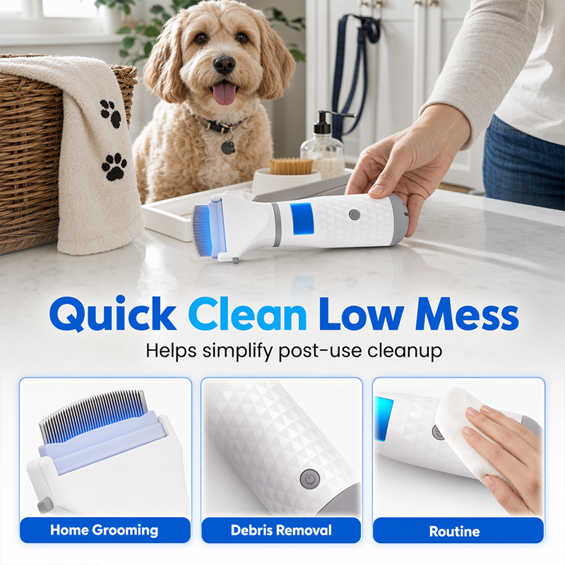 🐶Hot Sale 70% OFF🐱Electric Flea Comb for Pets –USB Rechargeable, Fine Teeth, Chemical-Free🐾