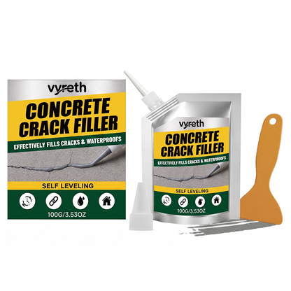 🔥Last Day 50% OFF - 🏠 Waterproof Concrete Crack Filler for Indoor & Outdoor Use
