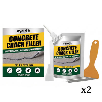 🔥Last Day 50% OFF - 🏠 Waterproof Concrete Crack Filler for Indoor & Outdoor Use