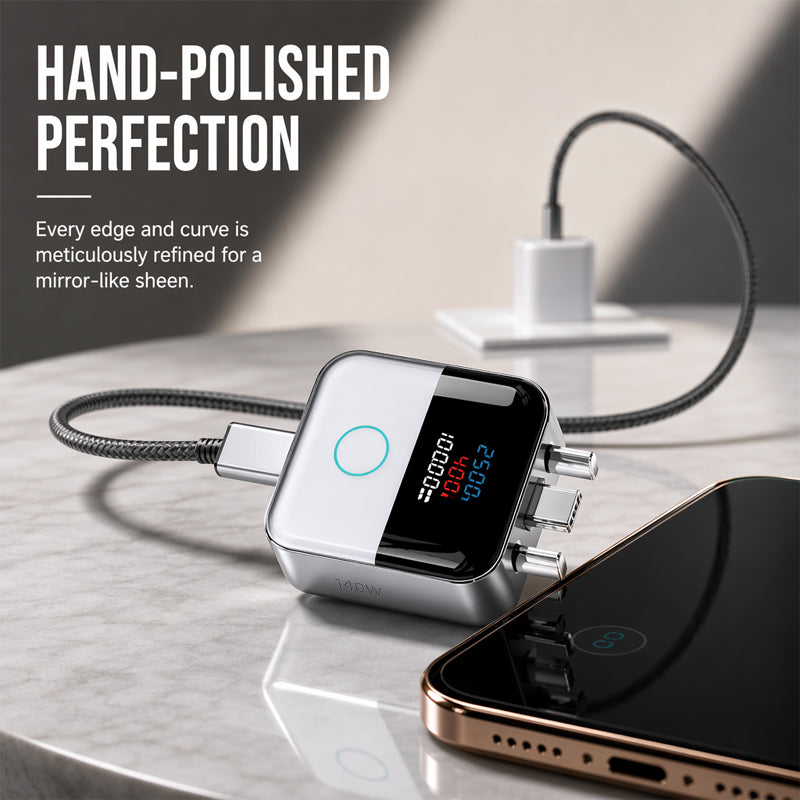🔥 Last Day 50% OFF –USB-C Smart Charging Protector with LED Display