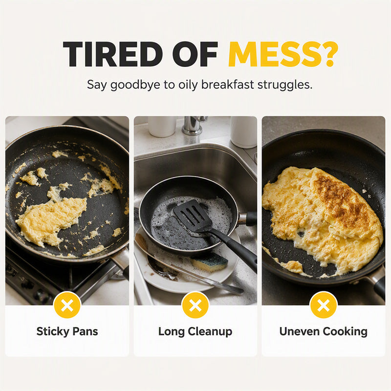 🔥 Last Day 50% OFF–🍳 2-in-1 Microwave Omelet & Egg Cooker